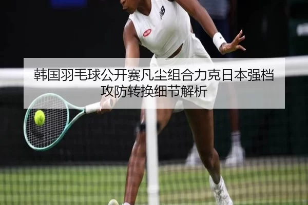 韩国羽毛球公开赛凡尘组合力克日本强档 攻防转换细节解析